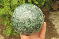 Polished Emeralds Mica Sphere x 1 From Zimbabwe - Toprock Gemstones and Minerals 