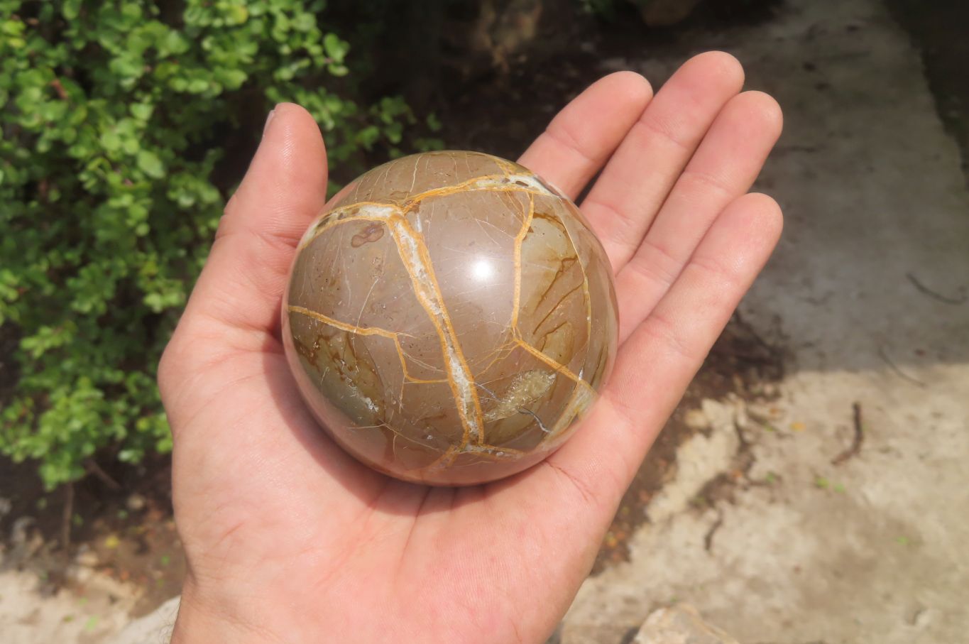 Polished Septerye Spheres x 6 From Mahajanga, Madagascar - Toprock Gemstones and Minerals 