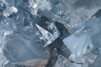Natural Blue Celestite Geode Specimen x 1 From Sakoany, Madagascar - Toprock Gemstones and Minerals 