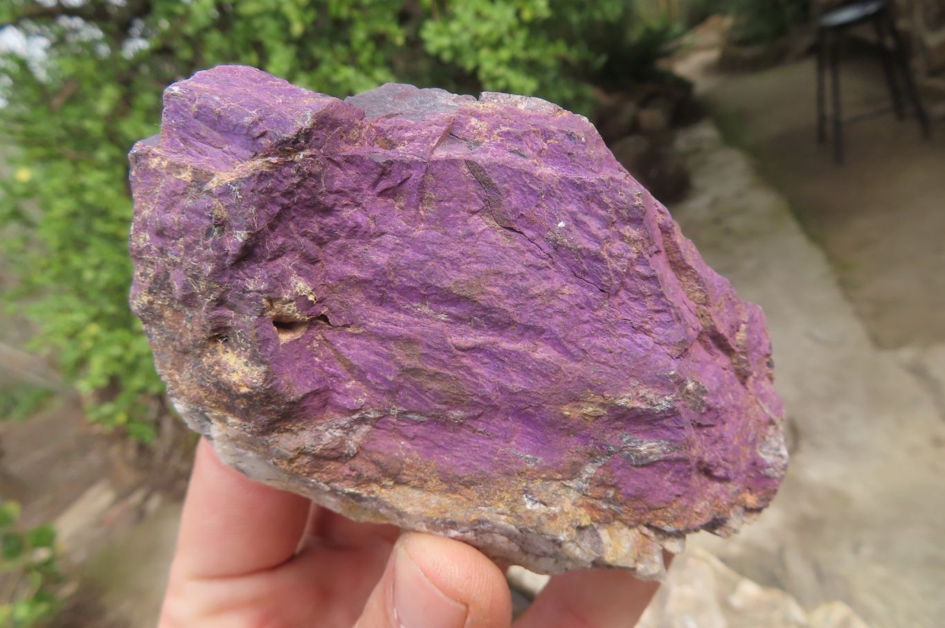 Natural Metallic Purpurite Cobbed Specimens x 6 From Erongo, Namibia - Toprock Gemstones and Minerals 