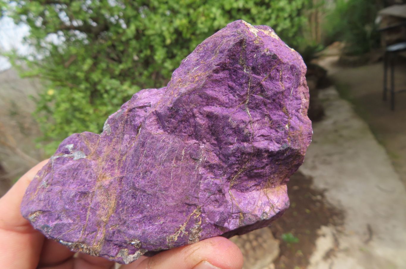 Natural Metallic Purpurite Cobbed Specimens x 6 From Erongo, Namibia - Toprock Gemstones and Minerals 