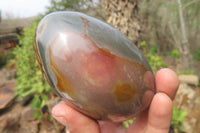 Polished Polychrome Jasper Standing Free Forms x 4 From Madagascar - Toprock Gemstones and Minerals 