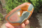 Polished Polychrome Jasper Standing Free Forms x 4 From Madagascar - Toprock Gemstones and Minerals 