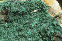 Natural Crystalline Malachite Specimens x 2 From Kasompe, Congo - Toprock Gemstones and Minerals 