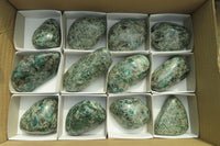 Polished Rare Emerald Mica In Matrix Free Forms x 12 From Mutoko, Zimbabwe - Toprock Gemstones and Minerals 