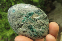 Polished Rare Emerald Mica In Matrix Free Forms x 12 From Mutoko, Zimbabwe - Toprock Gemstones and Minerals 