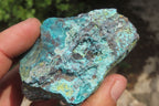 Natural Shattuckite Matrix Cobbed Specimens x 7 From Namibia - Toprock Gemstones and Minerals 