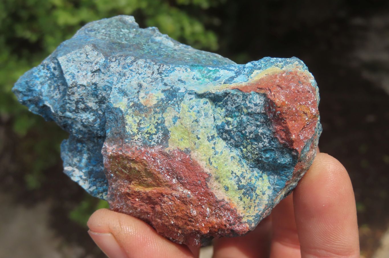 Natural Shattuckite Matrix Cobbed Specimens x 7 From Namibia - Toprock Gemstones and Minerals 