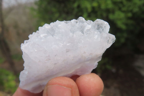Natural Etched Blue Chalcedony Specimens x 36 From Nsanje, Malawi - Toprock Gemstones and Minerals 