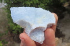 Natural Etched Blue Chalcedony Specimens x 36 From Nsanje, Malawi - Toprock Gemstones and Minerals 