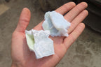 Natural Etched Blue Chalcedony Specimens x 36 From Nsanje, Malawi - Toprock Gemstones and Minerals 