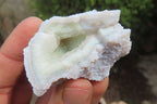 Natural Etched Blue Chalcedony Specimens x 36 From Nsanje, Malawi - Toprock Gemstones and Minerals 