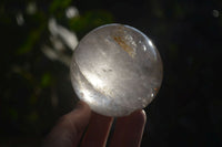Polished Clear Quartz Crystal Balls x 2 From Madagascar - Toprock Gemstones and Minerals 