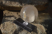 Polished Clear Quartz Crystal Balls x 2 From Madagascar - Toprock Gemstones and Minerals 