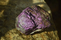 Natural Metallic Purpurite Cobbed Specimens x 6 From Erongo, Namibia - Toprock Gemstones and Minerals 