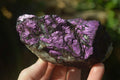 Natural Metallic Purpurite Cobbed Specimens x 6 From Erongo, Namibia - Toprock Gemstones and Minerals 