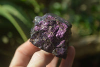 Natural Metallic Purpurite Cobbed Specimens x 6 From Erongo, Namibia - Toprock Gemstones and Minerals 