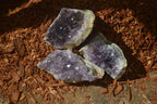 Natural Zululand Amethyst Agate Plate Specimens x 24 From South Africa - Toprock Gemstones and Minerals 