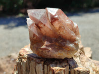 Natural Red Hematoid Quartz Clusters x 6 From Karoi, Zimbabwe - Toprock Gemstones and Minerals 