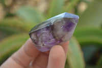 Polished Window Amethyst Quartz Crystals x 20 From Akansobe, Madagascar - Toprock Gemstones and Minerals 