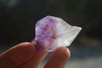 Polished Window Amethyst Quartz Crystals x 20 From Akansobe, Madagascar - Toprock Gemstones and Minerals 
