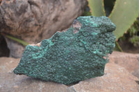Natural Botryoidal Malachite Specimens x 2 From Tenke Fungurume, Congo - Toprock Gemstones and Minerals 