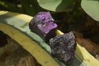 Natural Metallic Purpurite Cobbed Specimens x 12 From Erongo, Namibia - Toprock Gemstones and Minerals 