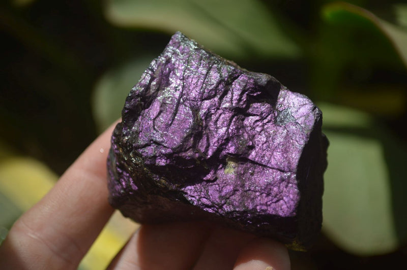 Natural Metallic Purpurite Cobbed Specimens x 12 From Erongo, Namibia - Toprock Gemstones and Minerals 