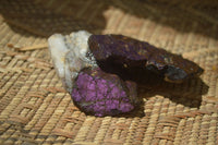 Natural Metallic Purpurite Cobbed Specimens x 12 From Erongo, Namibia - Toprock Gemstones and Minerals 