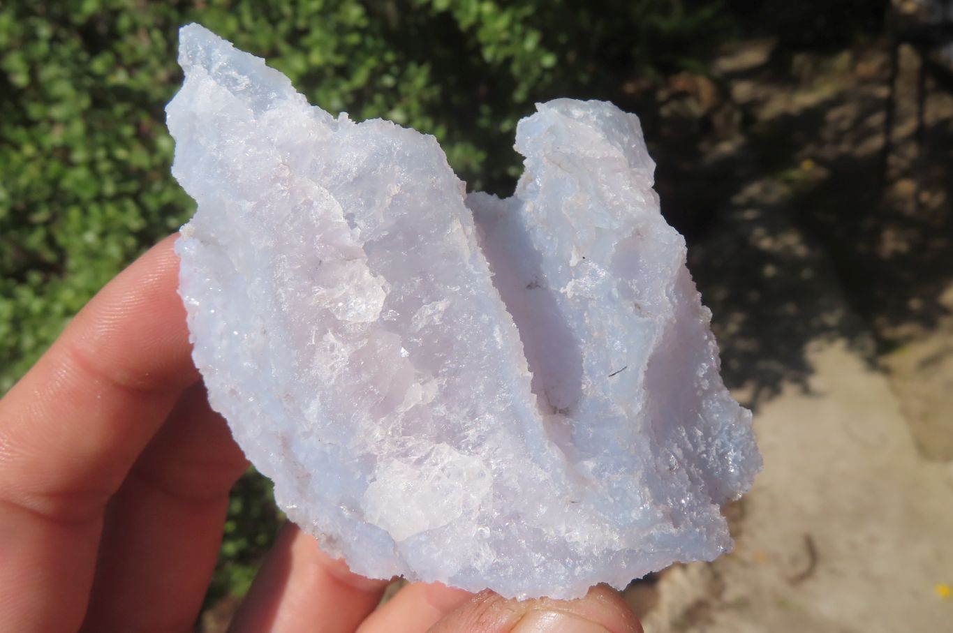 Natural Etched Blue Chalcedony Specimens x 12 From Nsanje, Malawi - Toprock Gemstones and Minerals 