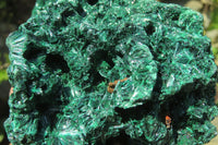 Natural Silky Malachite Specimen x 1 From Kasompe, Congo - Toprock Gemstones and Minerals 