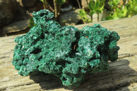 Natural Silky Malachite Specimen x 1 From Kasompe, Congo - Toprock Gemstones and Minerals 