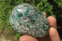 Polished Rare Emerald Mica In Matrix Free Forms x 12 From Mutoko, Zimbabwe - Toprock Gemstones and Minerals 