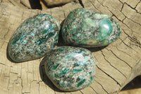 Polished Rare Emerald Mica In Matrix Free Forms x 12 From Mutoko, Zimbabwe - Toprock Gemstones and Minerals 