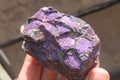 Natural Metallic Purpurite Cobbed Specimens x 6 From Erongo, Namibia - Toprock Gemstones and Minerals 