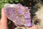 Natural Metallic Purpurite Cobbed Specimens x 6 From Erongo, Namibia - Toprock Gemstones and Minerals 