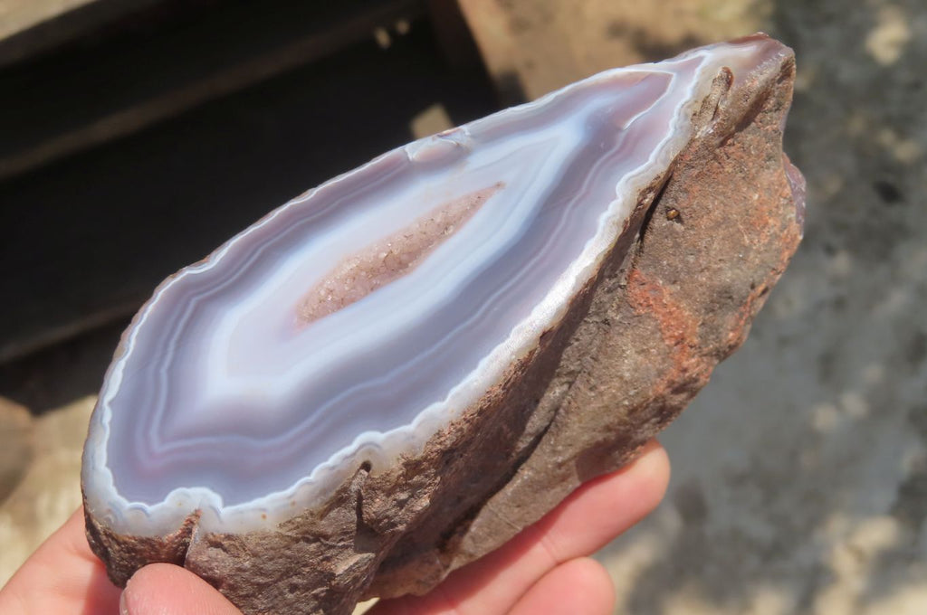 Polished Red Sashe River Agate Nodules x 3 From Zimbabwe - Toprock Gemstones and Minerals 