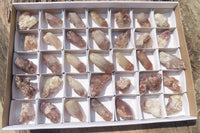 Natural Red Hematoid Quartz Specimens x 35 From Karoi, Zimbabwe - Toprock Gemstones and Minerals 