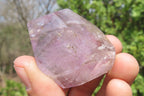 Polished Amethyst Window Quartz Crystals x 20 From Madagascar - Toprock Gemstones and Minerals 