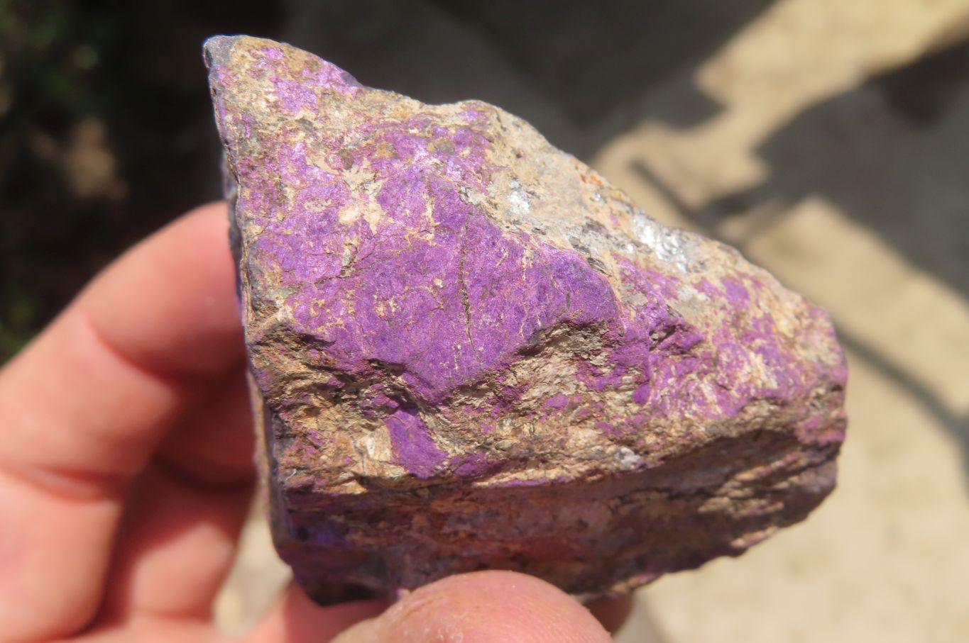 Natural Metallic Purpurite Cobbed Specimens x 12 From Erongo, Namibia - Toprock Gemstones and Minerals 