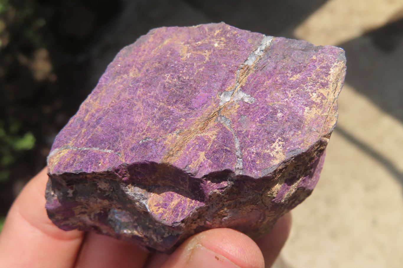Natural Metallic Purpurite Cobbed Specimens x 12 From Erongo, Namibia - Toprock Gemstones and Minerals 