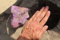 Natural Stichtite Cobbed Specimens x 4 From Barberton, South Africa - Toprock Gemstones and Minerals 