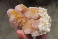 Natural Ametrine Spirit Quartz Clusters x 3 From Boekenhouthoek, South Africa