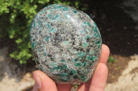 Polished Rare Emerald Mica In Matrix Standing Free Forms x 3 From Mutoko, Zimbabwe - Toprock Gemstones and Minerals 