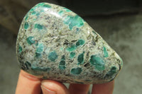 Polished Rare Emerald Mica In Matrix Free Forms x 6 From Mutoko, Zimbabwe - Toprock Gemstones and Minerals 