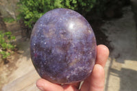Polished Lepidolite With Rubellite Standing Free Forms x 6 From Madagascar - Toprock Gemstones and Minerals 
