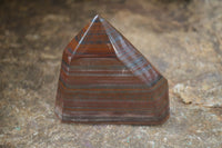 Polished Banded Tiger Iron Points x 6 From Northern Cape, South Africa - Toprock Gemstones and Minerals 