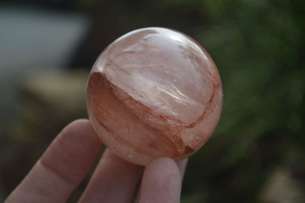 Polished Hematoid Quartz Spheres x 4 From Madagascar - Toprock Gemstones and Minerals 