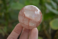 Polished Hematoid Quartz Spheres x 4 From Madagascar - Toprock Gemstones and Minerals 