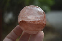 Polished Hematoid Quartz Spheres x 4 From Madagascar - Toprock Gemstones and Minerals 